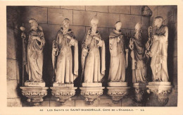 Les Saints De Saint WANDRILLE Cote De L Evangile 16(scan Recto-verso) MA1927 - Saint-Wandrille-Rançon