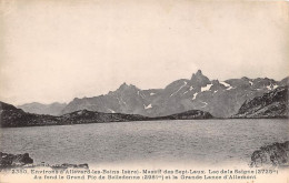 Environs D ALLEVARD LES BAINS Massif Des Sept Laus Lac De La Saigne 276(scan Recto-verso) MA1937 - Allevard