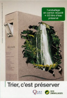PUBLICITE  Les Eco Emballages Trier  20   (scan Recto-verso)MA1936Ter - Publicité