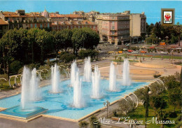 NICE  Place MASSENA  9   (scan Recto-verso)MA1935Ter - Plazas