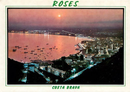 ROSES BELLO ATARDECER  Gerone Cataluna Costa Brava   33   (scan Recto-verso)MA1934Bis - Gerona