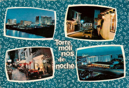 Costa Del Sol  MALAGA  Torremolinos  De Noche   8   (scan Recto-verso)MA1934Bis - Málaga