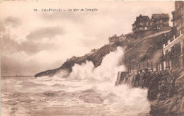 GRANVILLE La Mer En Tempete 29(scan Recto-verso) MA1933 - Granville