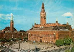 DANMARK  Kongeriget Danmark Copenhague Copenhagen  KOPENHAGEN  København Der Rathausplatz 44 (scan Recto-verso)MA1931Bis - Danemark