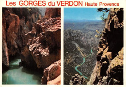 GORGES DU VERDON Un Des Sites Les Plus Grandioses Du Monde 26(scan Recto-verso) MA1952 - Hyeres