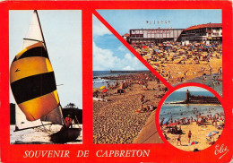 CAPBRETON Regate  Sur Le Lac La Grande Plage Et Le Casino L Estacade Avec La Belle Plage 23(scan Recto-verso) MA1948 - Capbreton