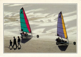 CHAR A VOILE Sur Les Plages De Flandre Cote D'Opale  DUNKERQUE  4   (scan Recto-verso)MA1960Ter - Dunkerque