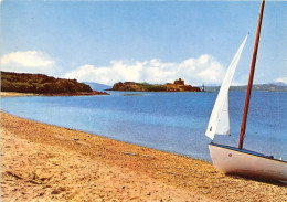 ILE DE PORQUEROLLES Plage Et Ile Du Petit Langoustier 23(scan Recto-verso) MA1958 - Porquerolles