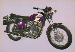 Moto  TRIUMPH  TRIDENT 750cc  Motorcycle  37  (scan Recto-verso)MA1955Bis - Motorfietsen