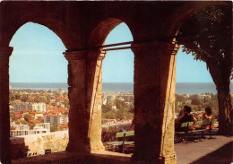 CAGNES SUR MER Vue Generale A Travers Les Arches De La Chapelle Notre Dame De Protection 28(scan Recto-verso) MA1970 - Cagnes-sur-Mer