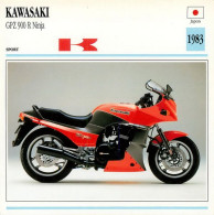 KAWASAKI  GPZ 900 R Ninja 1983  Motocicleta Motorbike Motorrad Motorfiets Motociklas Motorcycle MOTO   36  MA1967Bis - Moto