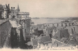 AMBOISE Le Chateau Et Le Pont 10(scan Recto-verso) MA1983 - Amboise