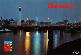 OUISTREHAM RIVA BELLA L Ecluse A La Nuit Tombante 27(scan Recto-verso) MA1974 - Ouistreham