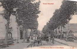 TOUL L Avenue De La Gare Et Le Saint Michel 20(scan Recto-verso) MA1991 - Toul