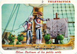 TELETACTICA  TV 4 4  Téline Et Tactimor    20   (scan Recto-verso)MA1990Ter - Series De Televisión