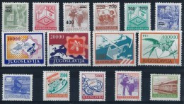 (YU'89 II) Yugoslavia 1989: Definitive, Complete Issue 1989. MNH(**) - Unused Stamps