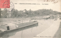 Châtillon Sur Loire * Le Canal * Péniche Batellerie - Chatillon Sur Loire