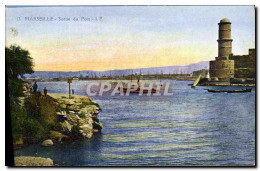CPA Marseille Sortie Du Port - Joliette, Zona Portuaria
