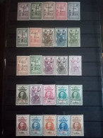 Côte Des SOMALIES. 1942. Surcharge FRANCE LIBRE. Série N° 204 à 233  NEUFS ++ Signés . Côte YT 2022 : 180,00 € - Unused Stamps