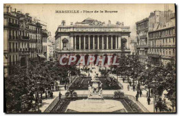 CPA Marseille Place De La Bourse - Monumenti