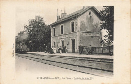 Chilleurs Aux Bois * Montigny * Intérieur De La Gare * Arrivée Du Train 251 * Ligne Chemin De Fer - Autres & Non Classés