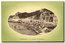CPA Marseille La Corniche Le Prophete - Endoume, Roucas, Corniche, Spiaggia