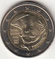 Moeda De Portugal, (21), 2 Euro Do Escritor Raul Brandão De 2017, UNC - Portugal