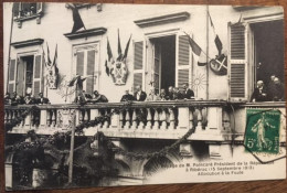 Cpa 24 Dordogne Voyage De Mr Poincaré Président De La République à RIBERAC 15/09/1913, Allocution à La Foule - Riberac