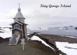 Antarctica Bellingshausen Station Church Russia New Postcard - Sonstige & Ohne Zuordnung