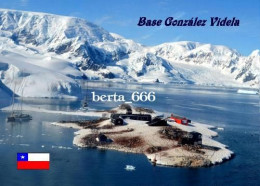 Antarctica Gonzalez Videla Base Chile New Postcard - Other & Unclassified