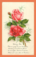 A680 / 353 Fleur Rose Bonne Fete - Altri & Non Classificati