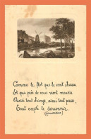 A681 / 357 Paysage Texte De Lamartine - Autres & Non Classés