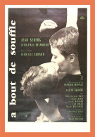 A688 / 641 Affiche Sur Carte A BOUT DE SOUFFLE - Other & Unclassified