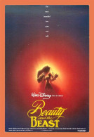 A688 / 561 Affiche Sur Carte BEAUTY AND THE BEAST Disney - Otros & Sin Clasificación