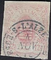 Luxembourg - Luxemburg -  Timbre   Armoiries   1865   12,5c.   °   Michel 18 - 1859-1880 Wappen & Heraldik