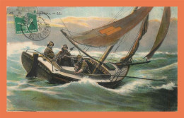 A681 / 117 Voilier Bateau Pêheur - Fishing