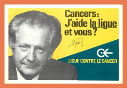 A688 / 153 Ligue Contre Le Cancer Pierre BELLEMARE Carte Pub - Reclame