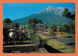 A689 / 543 Indonesie Besakih BALI Mt Agung( Timbre ) - Altri & Non Classificati