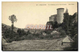 CPA Falaise Le Chateau Et Le Val D Ante - Falaise
