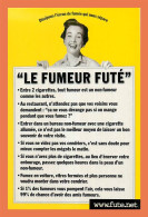 A683 / 677 Le Fumeur Futé Carte Pub - Advertising