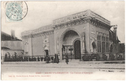 CPA DE SAINT-FLORENTIN  (YONNE)  LA CAISSE D'ÉPARGNE - Saint Florentin