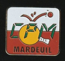 77669-Pin's.Mardeuil .Marne.CPM.Tennis De Table. - Tennis De Table