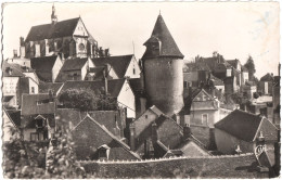 CPSM DE SAINT-FLORENTIN  (YONNE)  VUE GÉNÉRALE - Saint Florentin