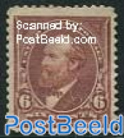 United States Of America 1894 6c, Without WM, Stamp Out Of Set, Unused (hinged) - Nuevos