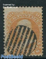 United States Of America 1861 30c, Orange, Used, Used Stamps - Used Stamps