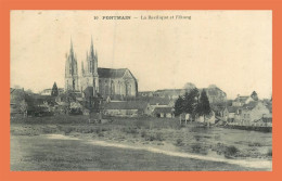 A710 / 299 53 - PONTMAIN Basilique Et Etang - Pontmain