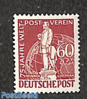 Germany, Berlin 1949 60pf, Stamp Out Of Set, Mint NH, U.P.U. - Nuovi