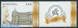 Romania 2013 Economics University 1v+tab, Mint NH, Science - Education - Neufs