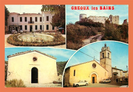 A714 / 109 04 - GREOUX LES BAINS ( Voiture ) Multivues - Gréoux-les-Bains