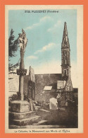 A715 / 617 29 - PLOZEVET Le Calvaire Monument Aux Morts - Plozevet